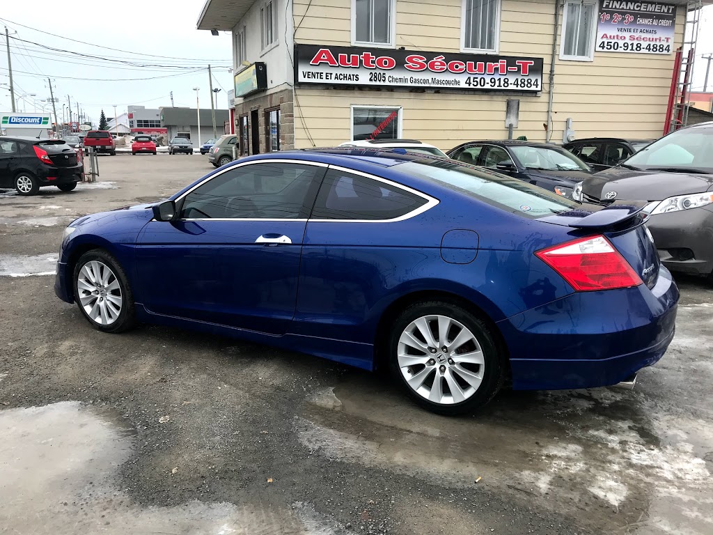 Auto Sécuri-T | 2805 Chemin Gascon, Mascouche, QC J7L 3X7, Canada | Phone: (450) 918-4884