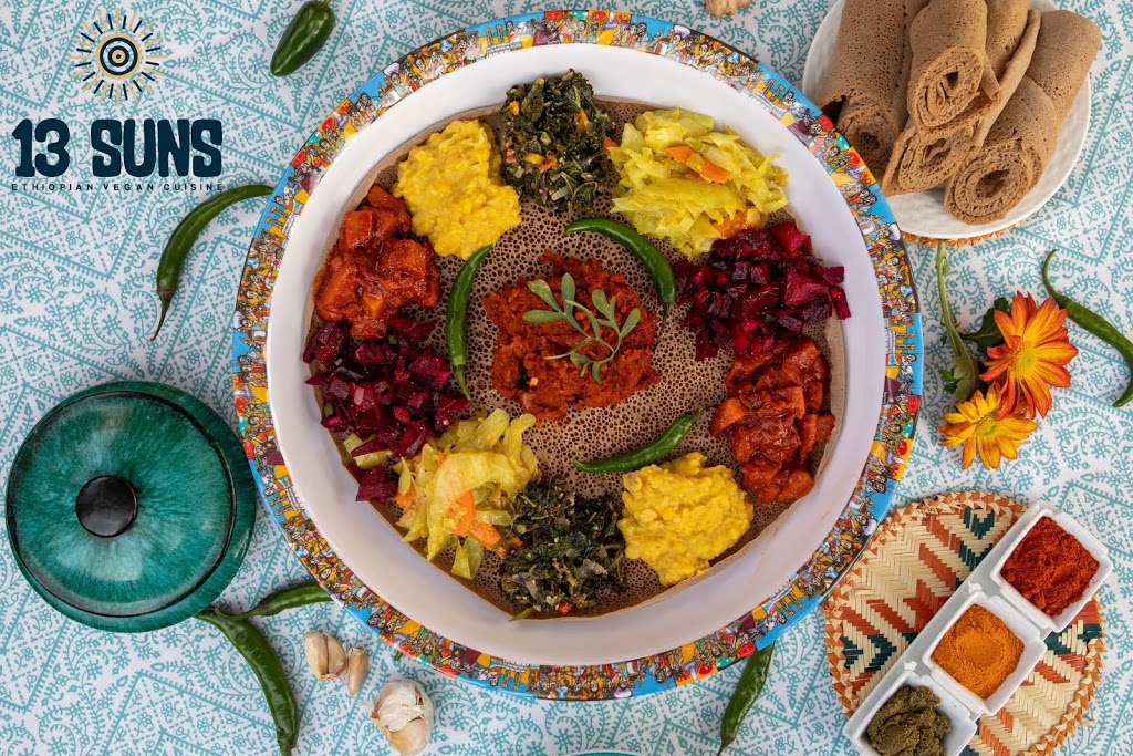 13 SUNS Ethiopian Vegan Cuisine | 1400 Squires Beach Rd, Pickering, ON L1W 4B9, Canada | Phone: (416) 277-2480