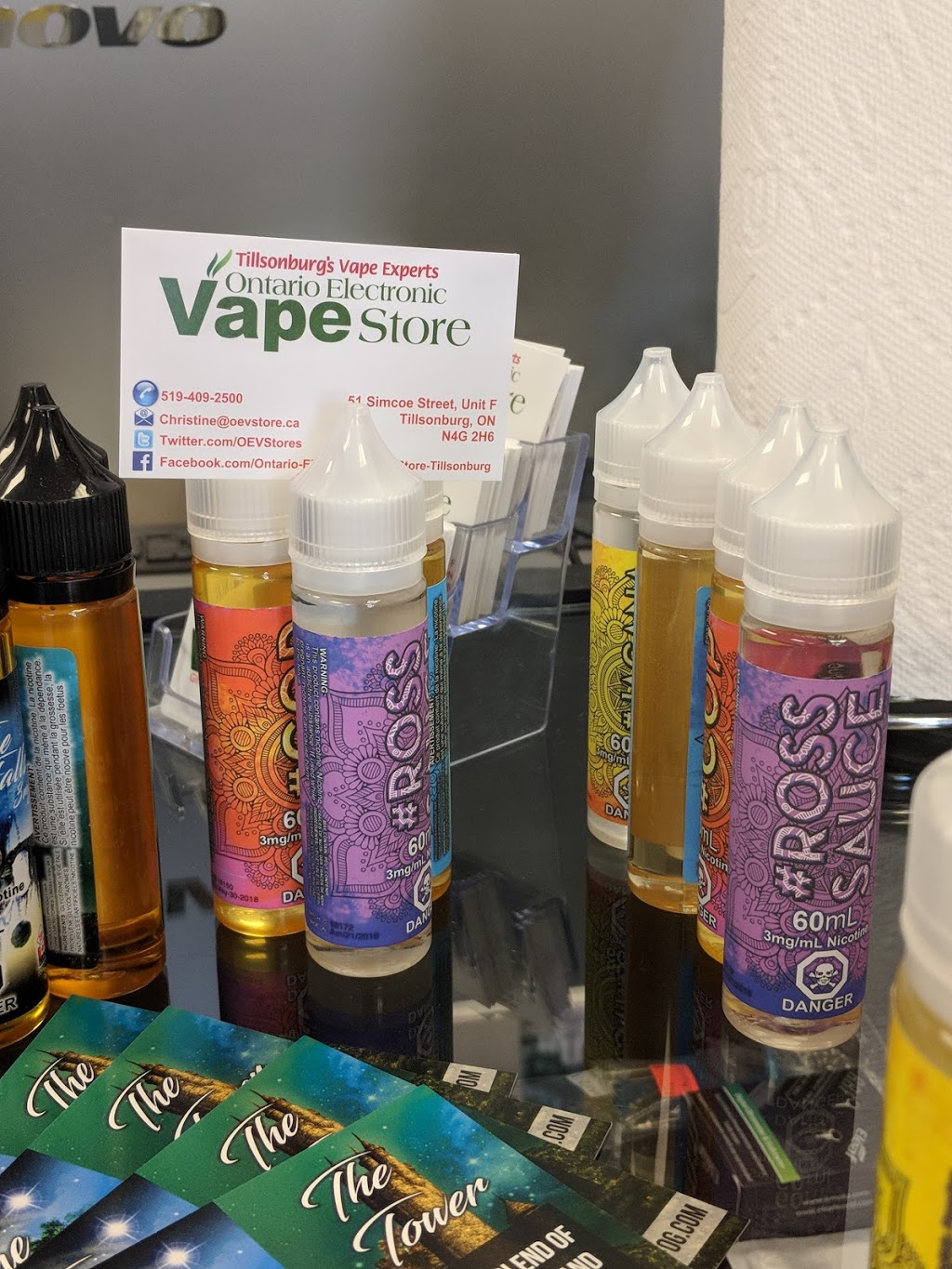 Ontario Electronic Vape Store Tillsonburg | 51 Simcoe St, Tillsonburg, ON N4G 2H6, Canada | Phone: (519) 409-2500