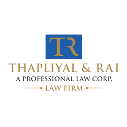 Thapliyal & Rai A Professional Law Corp. | 2565 Steeles Ave E #18, Brampton, ON L6T 4L6, Canada | Phone: (905) 463-2088