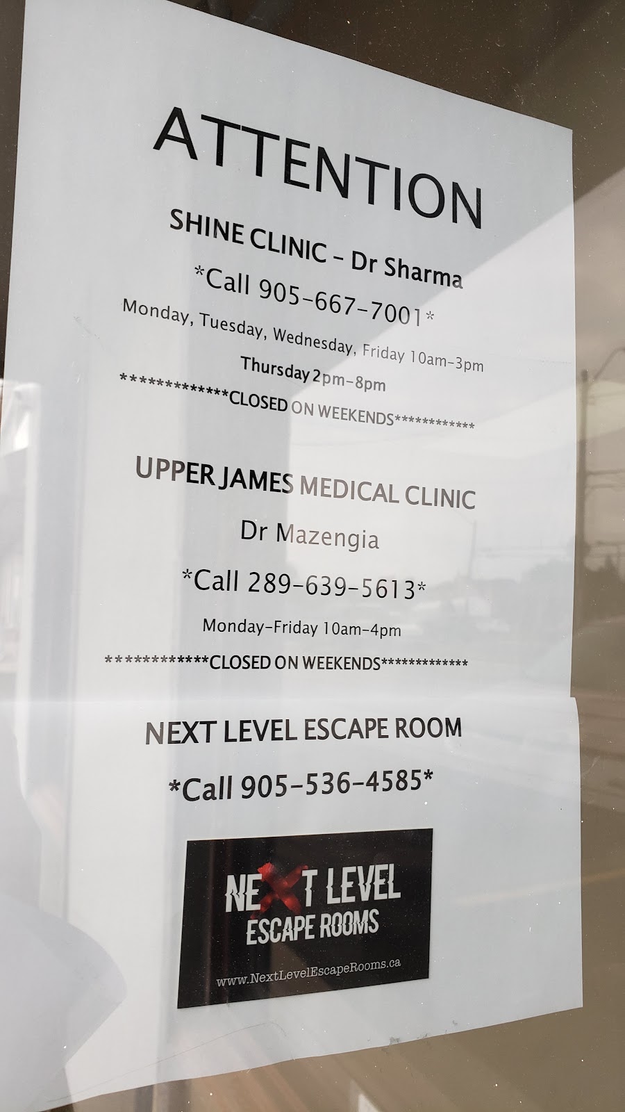 Upper James Medical Clinic | 1039 Upper James St, Hamilton, ON L9C 3A6, Canada | Phone: (289) 639-5613