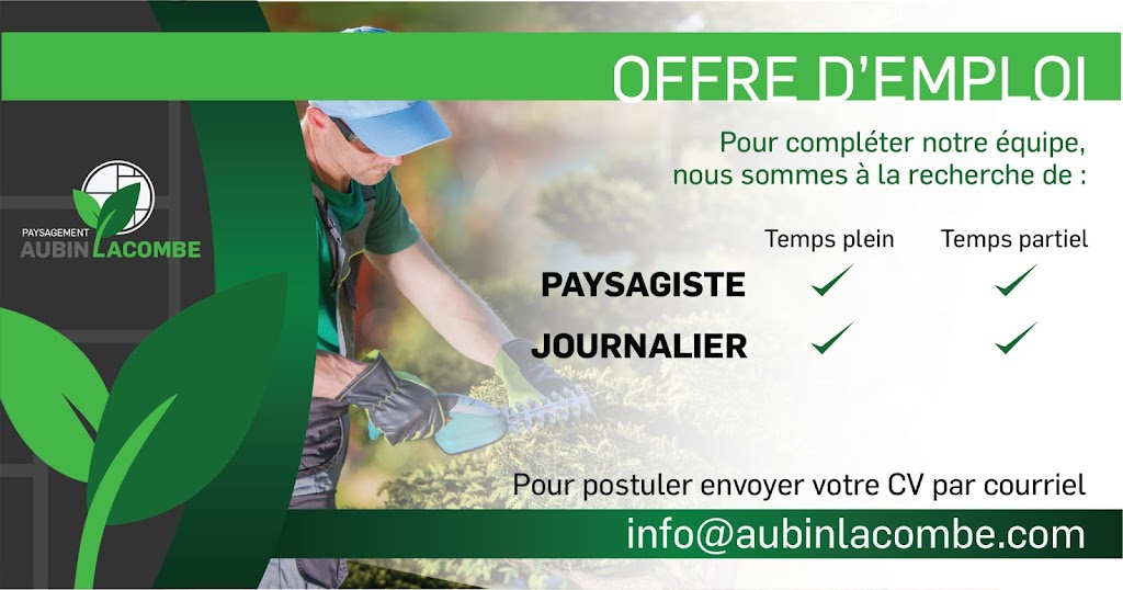 Paysagement Aubin Lacombe | 640 Rue Bazinet, Saint-Hyacinthe, QC J2T 2K8, Canada | Phone: (450) 230-7883