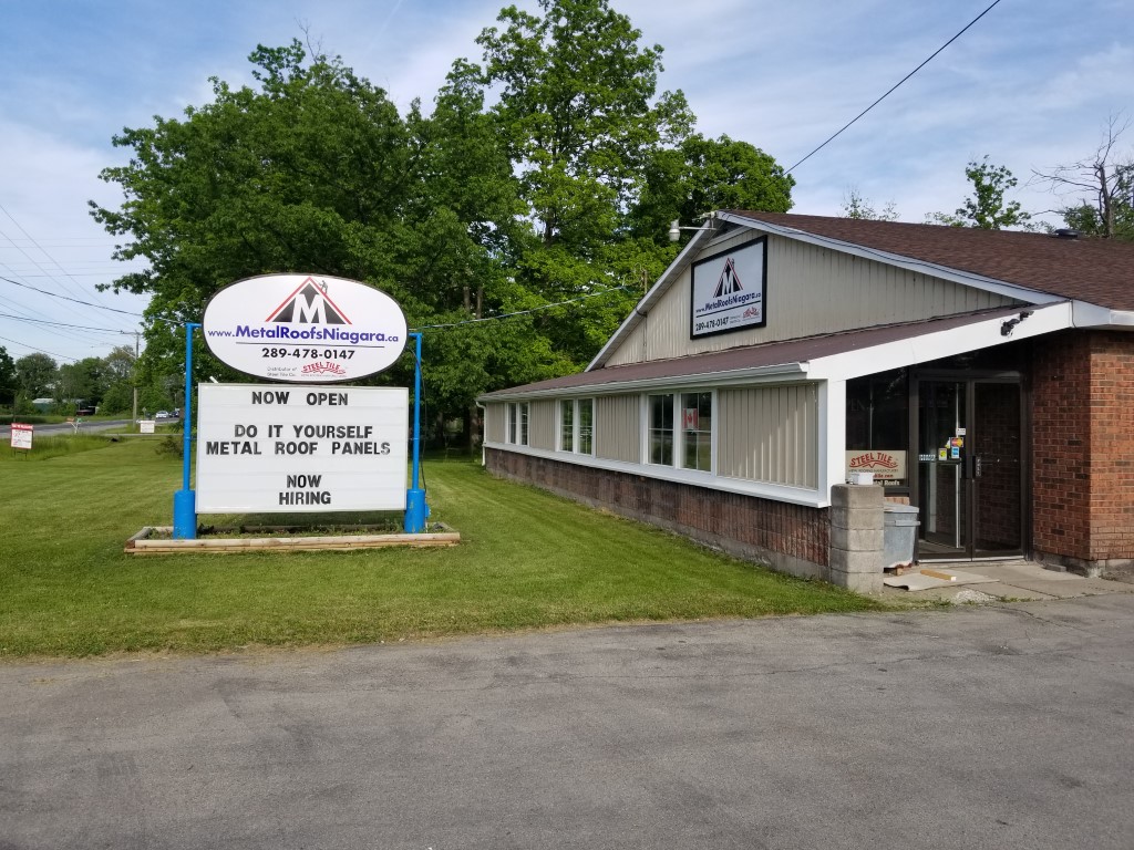 Metal Roofs Niagara | 427 Main St E, Port Colborne, ON L3K 5V3, Canada | Phone: (289) 478-0147