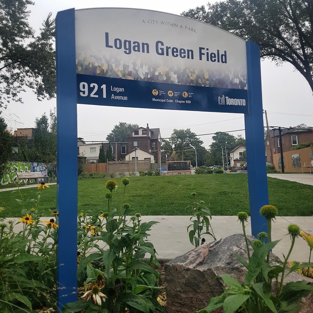 Logan Green Field | 921 Logan Ave, Toronto, ON M4K 3E3, Canada