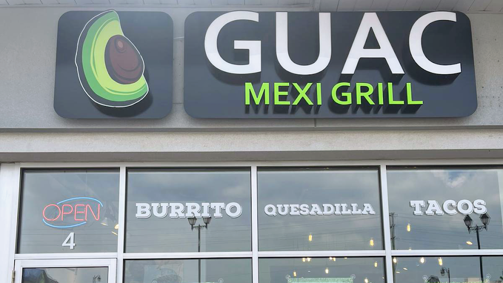 Guac Mexi Grill | 15 Ringwood Dr Unit 4, Whitchurch-Stouffville, ON L4A 8C1, Canada | Phone: (905) 591-4822