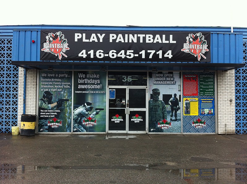 Paintball City | 35 Stoffel Dr Suite B, Etobicoke, ON M9W 6A8, Canada | Phone: (416) 645-1714