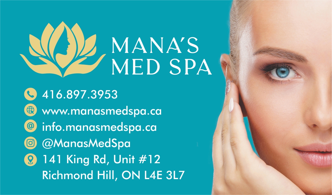 Manas Med Spa | 141 King Rd #12, Richmond Hill, ON L4E 3L7, Canada | Phone: (416) 897-3953