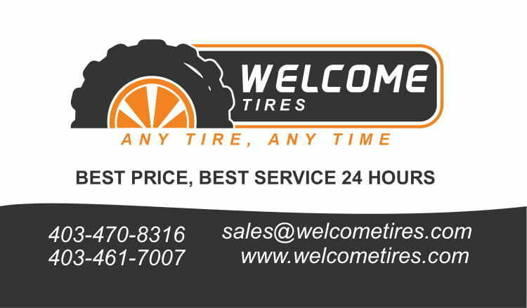 Welcome Tires | 285198 Wrangler Ave, Calgary, AB T1X 0P3, Canada | Phone: (403) 470-8316