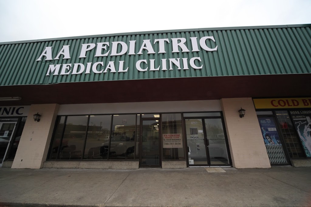 AA Pediatric Medical Clinic | 1535 Lakewood Rd W Northwest, Edmonton, AB T6K 3S4, Canada | Phone: (780) 757-3030