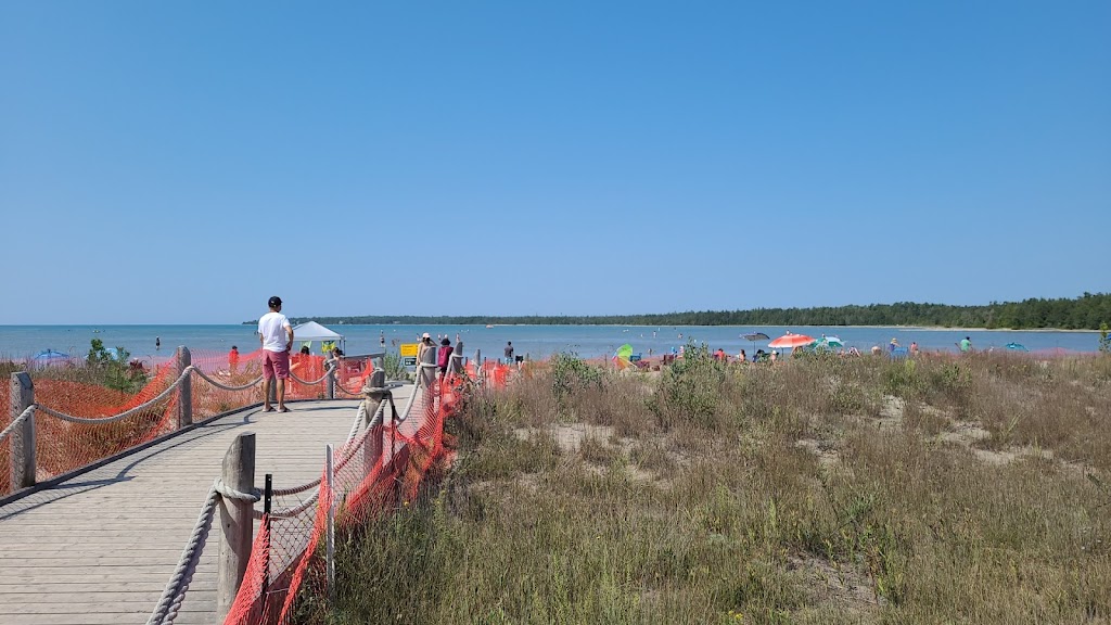 Singing Sands Beach | Singing Sands Interpretive Trail, Tobermory, ON N0H 2R0, Canada | Phone: (519) 596-2233