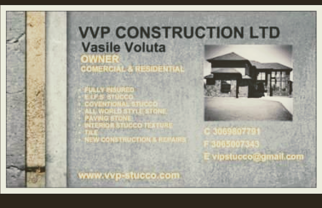 VVP CONTRUCTION LTD | 1247 7 St E, Prince Albert, SK S6V 0T8, Canada | Phone: (306) 980-7791