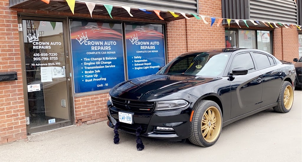 Crown Auto Repair | 70 Advance Blvd Unit 10, Brampton, ON L6T 4S7, Canada | Phone: (416) 858-7230