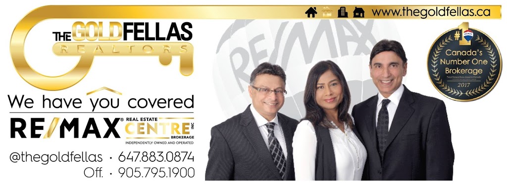 The GoldFellas - RE/MAX | 7070 St Barbara Blvd, Mississauga, ON L5W 0E6, Canada | Phone: (416) 389-8019