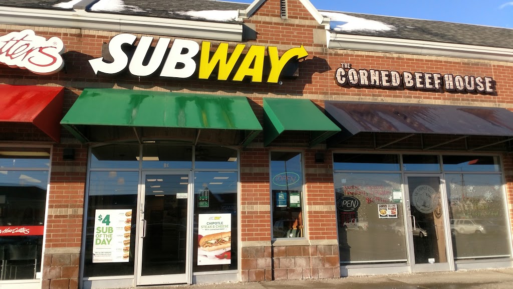 Subway | 15440 Bayview Ave Aurora Centre Bldg B, Unit B06, Aurora, ON L4G 7J1, Canada | Phone: (905) 726-8080