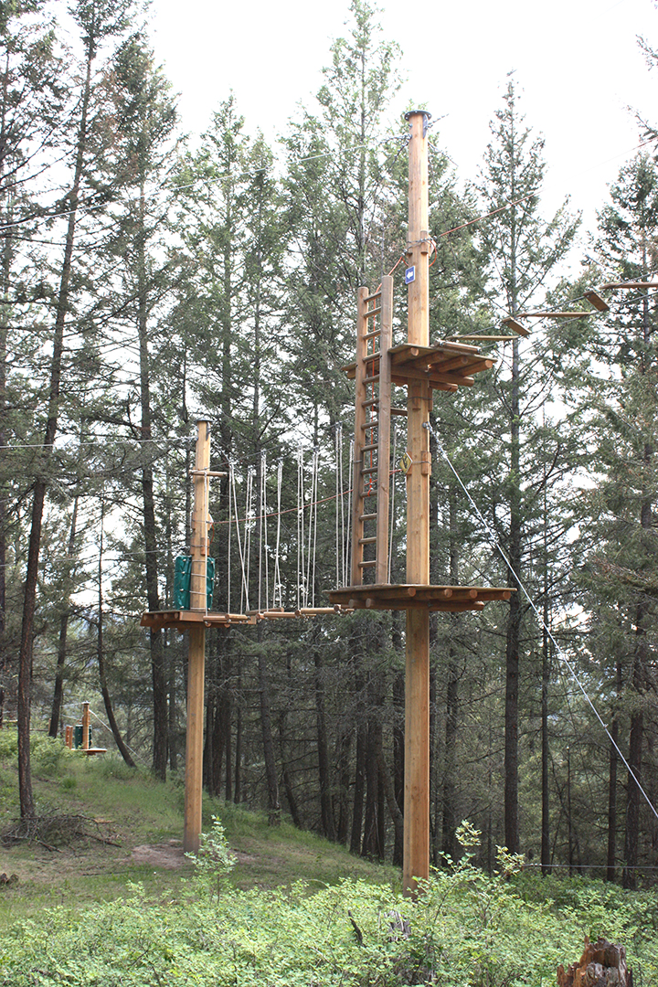 WildPlay Element Parks Kelowna | 5983 BC-33, Kelowna, BC V1P 1H8, Canada | Phone: (855) 595-2251