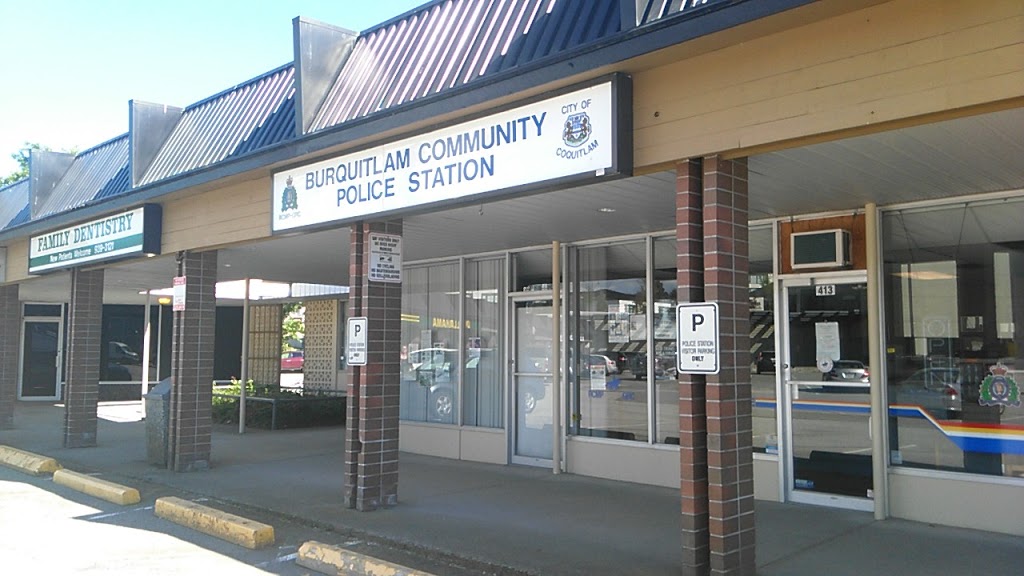 Burquitlam Community Police Station | 3X5, 413-552 Clarke Rd, Coquitlam, BC V3J 0A3, Canada | Phone: (604) 933-6833