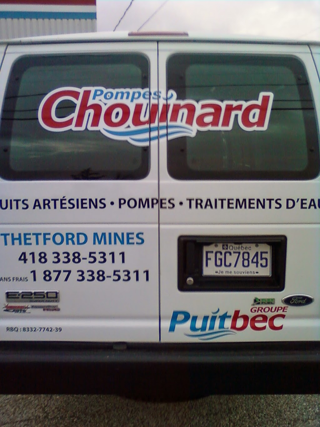 Pompes Chouinard inc. | 2573, rue Notre-Dame E, Thetford Mines, QC G6G 2X1, Canada | Phone: (877) 338-5311