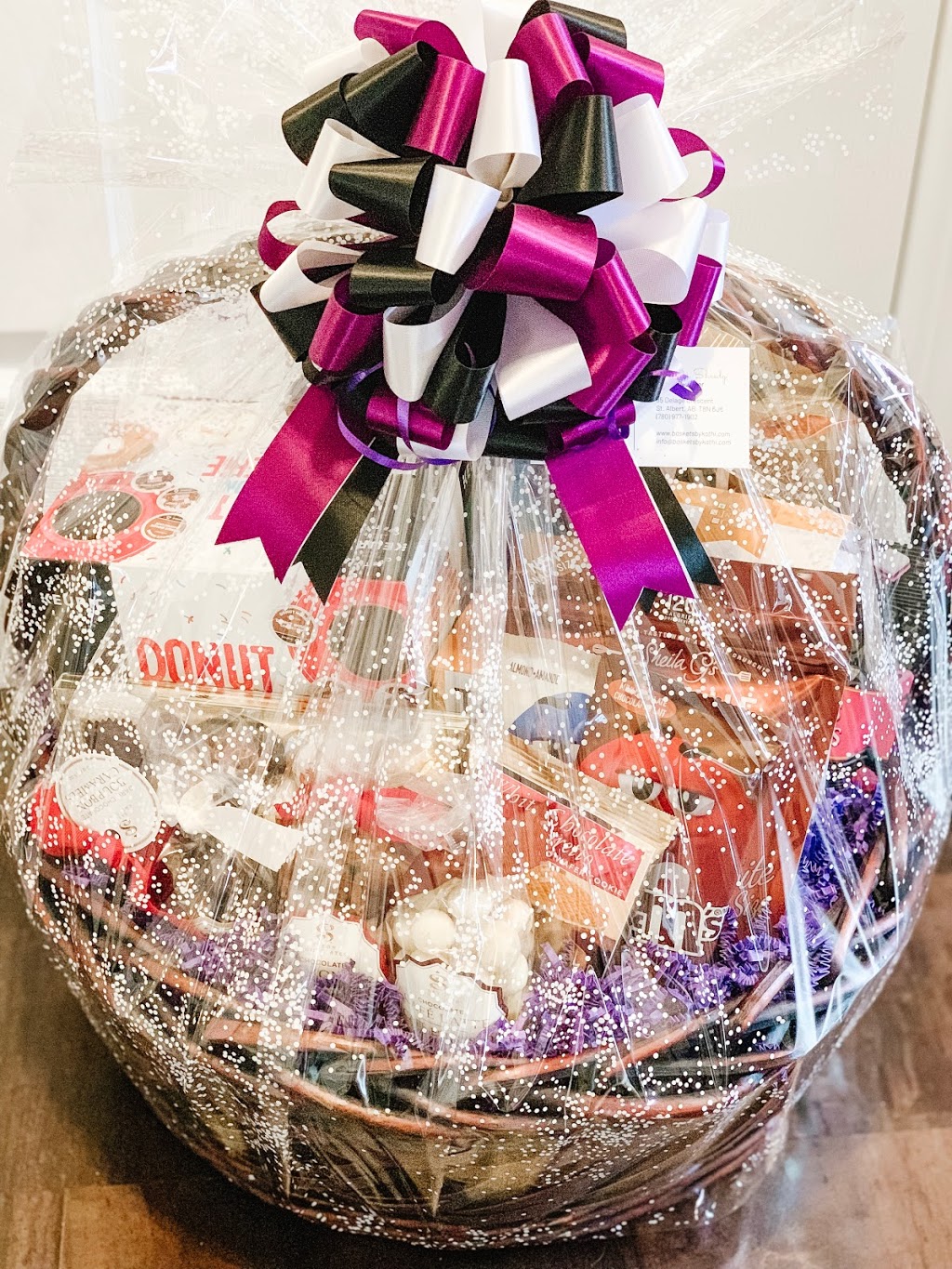 Gourmet Baskets by Kathi | 85 Delage Crescent, St. Albert, AB T8N 6J6, Canada | Phone: (780) 977-1902