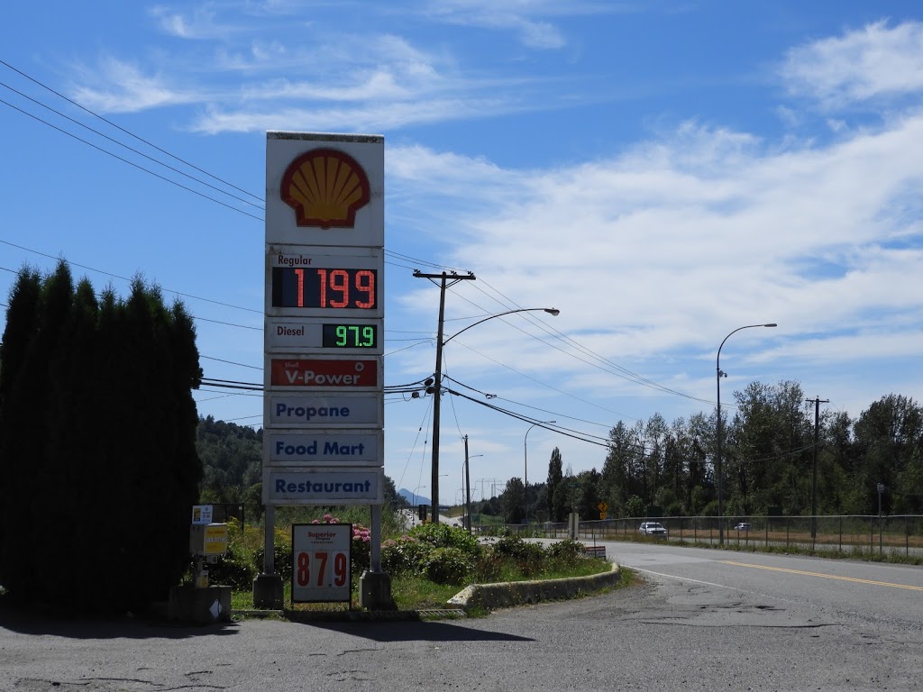 Shell | 53560 Bridal Falls Rd, Rosedale, BC V0X 1X1, Canada | Phone: (604) 794-3003