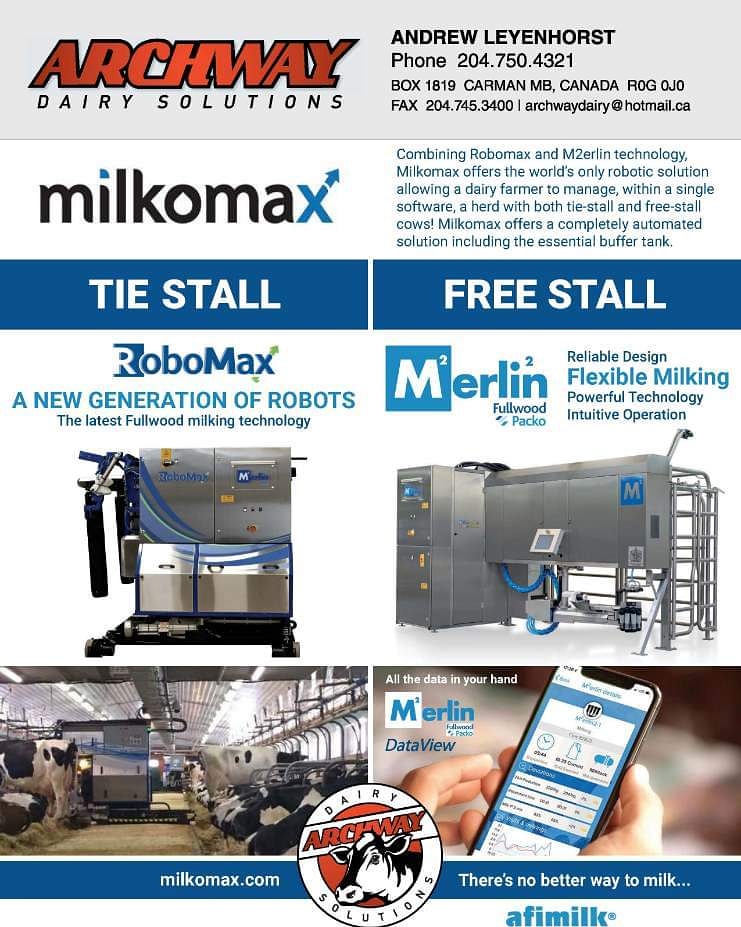 Archway Dairy Solutions | 260 Main St N, Carman, MB R0G 0J0, Canada | Phone: (204) 745-3400