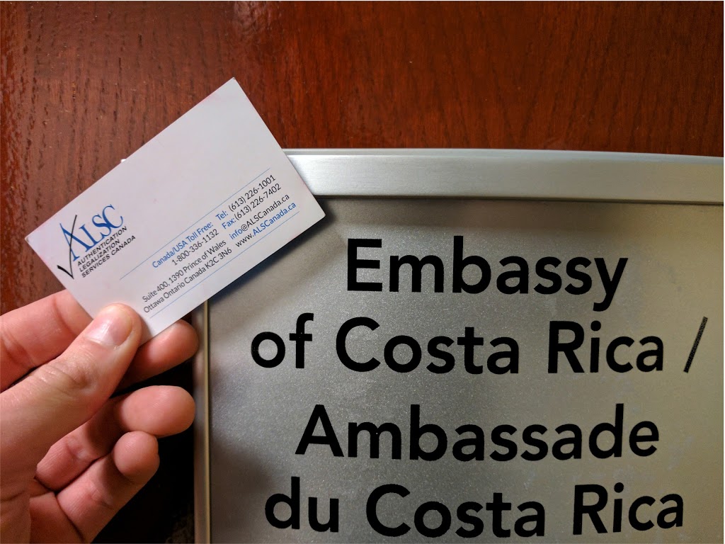 Consulate of Costa Rica | 350 Sparks St, Ottawa, ON K1R 7S8, Canada | Phone: (613) 562-2855