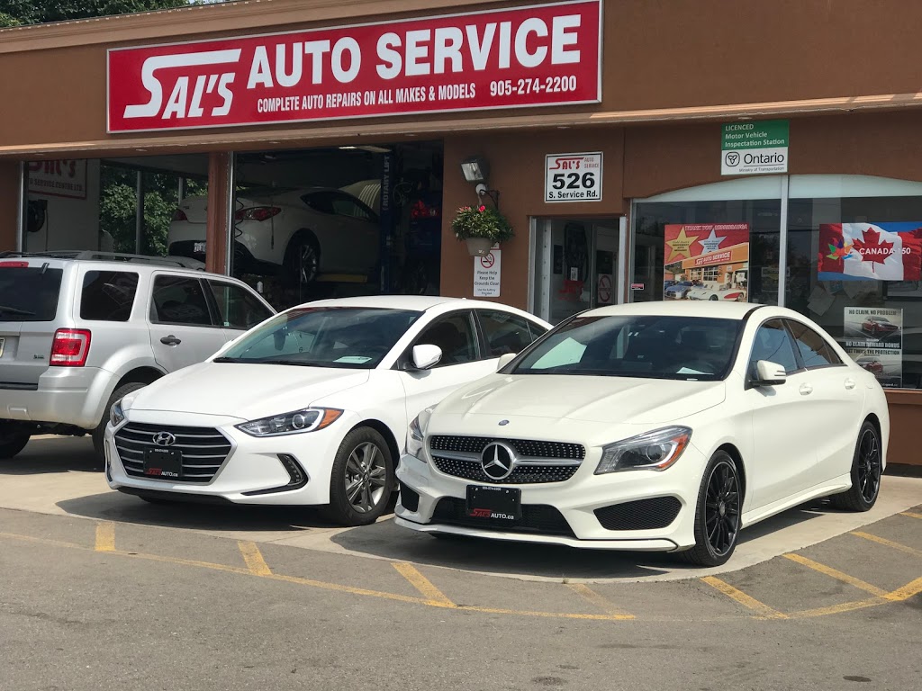 Sals Auto Service Centre | 526 South Service Rd Between Cawthra, Hurontario St, Mississauga, ON L5G 2S6, Canada | Phone: (905) 274-2205