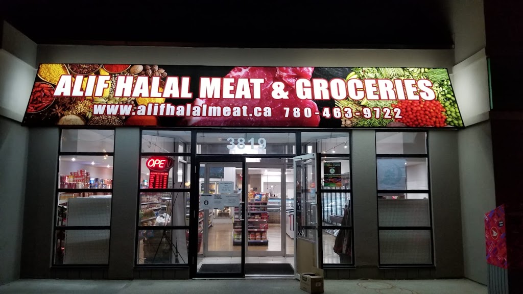 Alif Halal Meat & Groceries Ltd | 3819 99 St NW, Edmonton, AB T6E 6J1, Canada | Phone: (780) 463-9722
