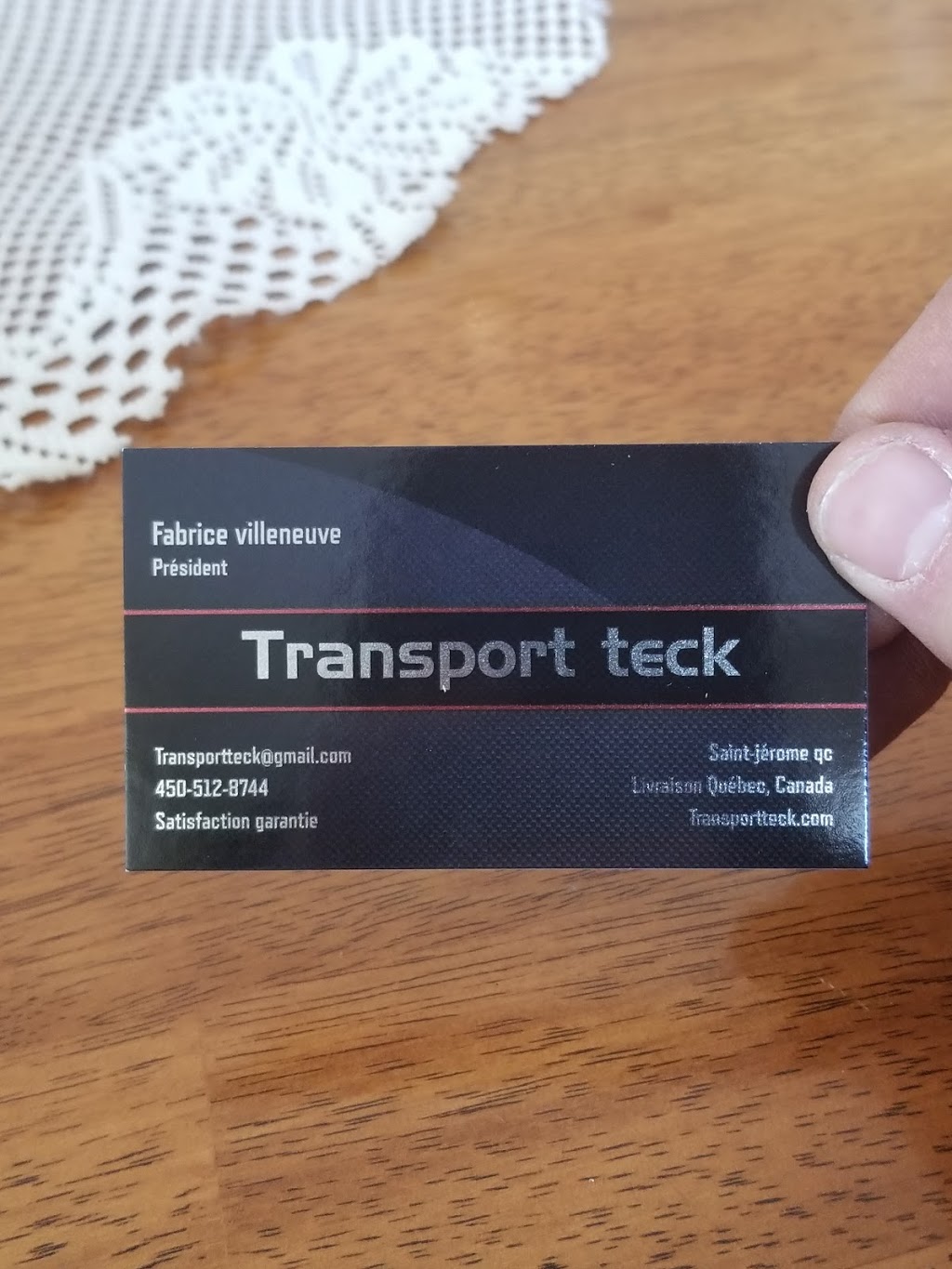 Transport teck | 128 Rue Brière, Saint-Jérôme, QC J7Y 3A3, Canada | Phone: (450) 512-8744