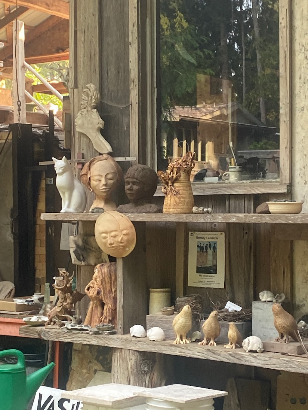 Vasilia Clayworks, Pottery, Sculpture | 4200 Beaver Rd, Denman Island, BC V0R 1T0, Canada | Phone: (250) 218-3139