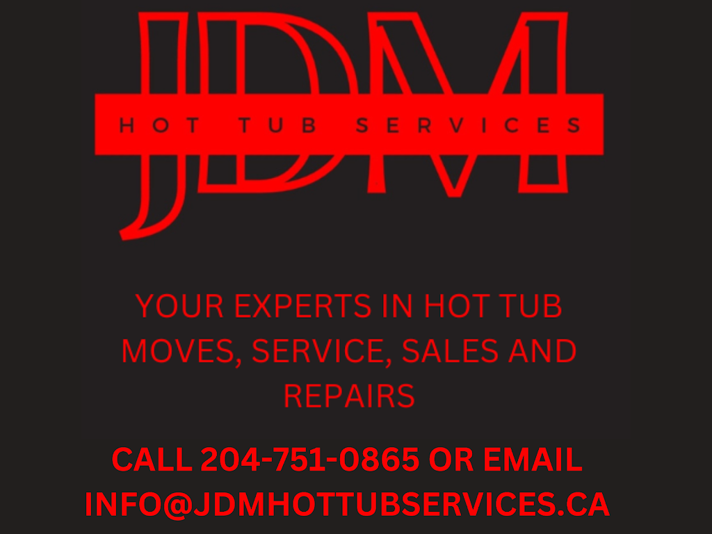 JDM HOT TUB SERVICES | 44 Railway Ave, Brunkild, MB R0G 0E0, Canada | Phone: (204) 751-0865