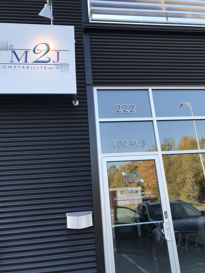 M2J Comptabilité inc. | 222 Bd Poliquin bureau 3, Sorel-Tracy, QC J3P 7Y9, Canada | Phone: (450) 908-1001