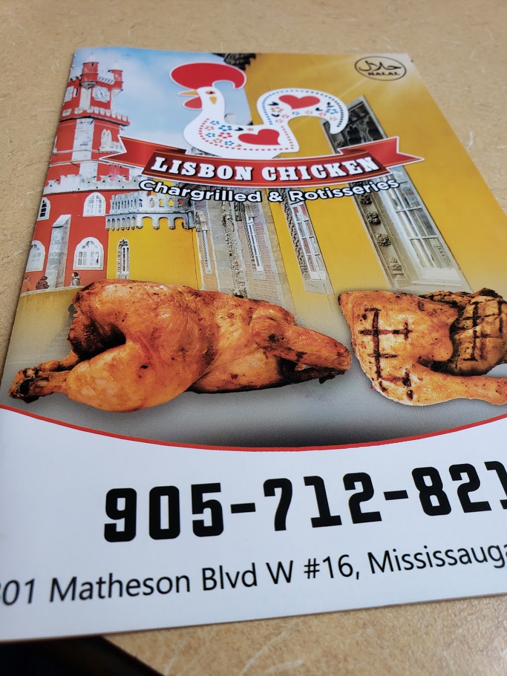 Lisbon Chicken | 801 Matheson Blvd W Unit 16, Mississauga, ON L5V 2N6, Canada | Phone: (905) 712-8212