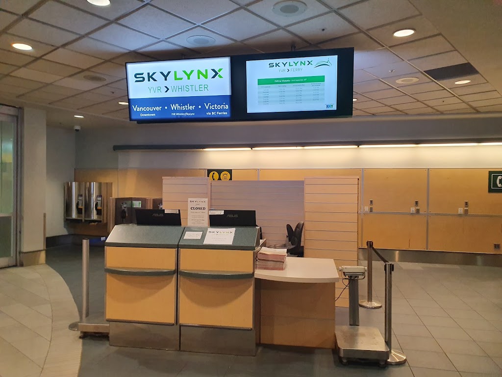 YVR Skylynx | 3211 Grant McConachie Way YVR Skylynx kiosk, Richmond, BC V6V 2G7, Canada | Phone: (604) 326-1616