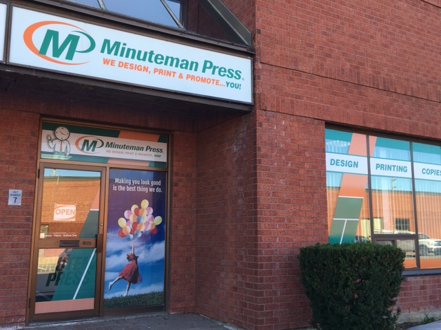 Minuteman Press Niagara | 261 Martindale Rd Unit 7, St. Catharines, ON L2W 1A1, Canada | Phone: (905) 641-9287