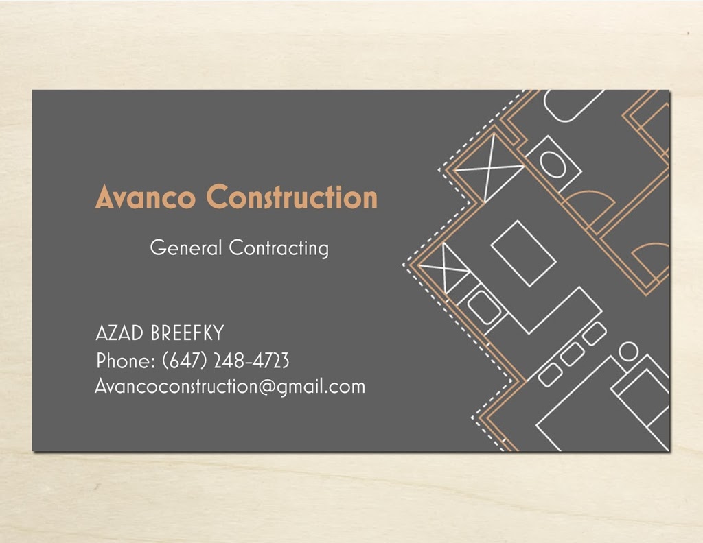 Avanco construction LTD. | 18 Benner Ave, North York, ON M6B 3G9, Canada | Phone: (647) 248-4723