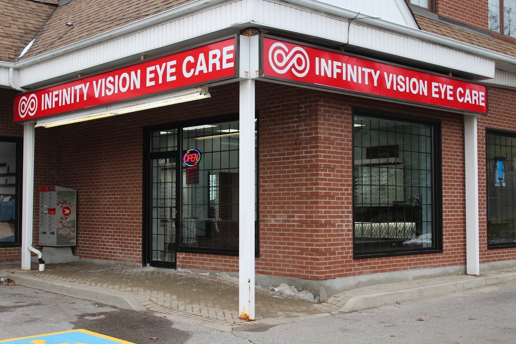 Infinity Vision Eye Care | 185 Thickson Rd Unit 8, Whitby, ON L1N 6T9, Canada | Phone: (905) 240-3020