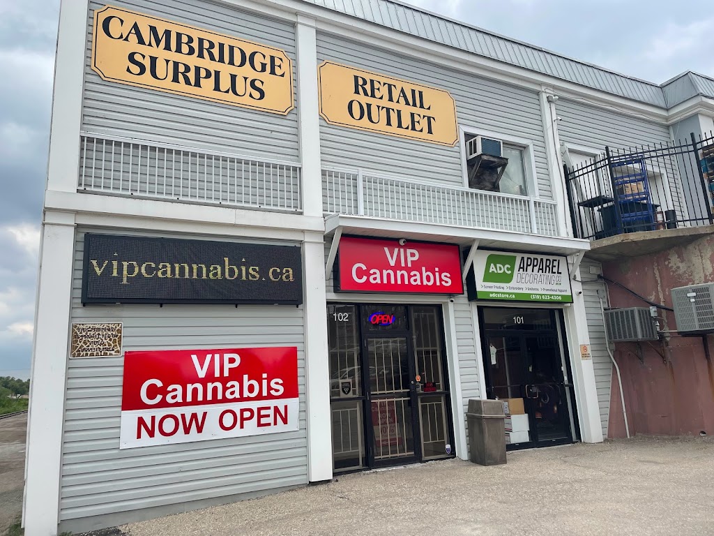 VIP Cannabis Co. Cambridge (Beside Cambridge Surplus) | 336 Eagle St N, Cambridge, ON N3H 1C2, Canada | Phone: (519) 904-2676