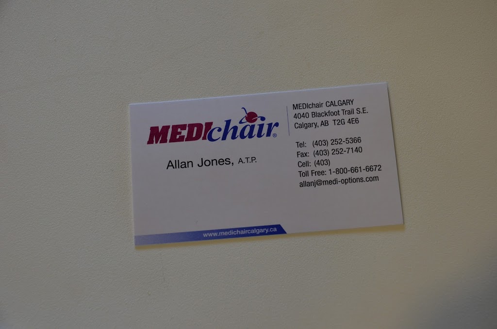 MEDIchair | 4040 Blackfoot Trail SE, Calgary, AB T2G 4E6, Canada | Phone: (403) 252-5366