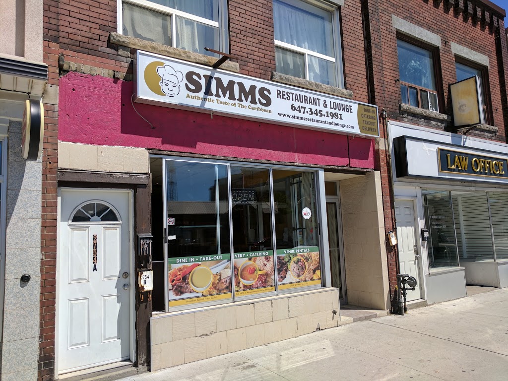 Simms Restaurant & Lounge | East, 2754 Danforth Ave, Toronto, ON M4C 1L7, Canada | Phone: (647) 345-1981