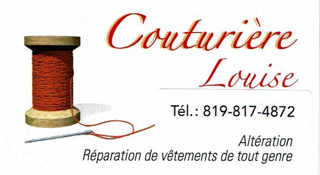 Couturière Louise | 8053 Allée 8e, Saint-Nicéphore, QC J2A 2K4, Canada | Phone: (819) 817-4872