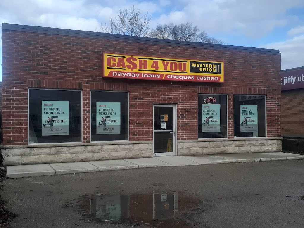 Cash 4 You | 726 Ontario St, Stratford, ON N5A 3J8, Canada | Phone: (519) 272-2800