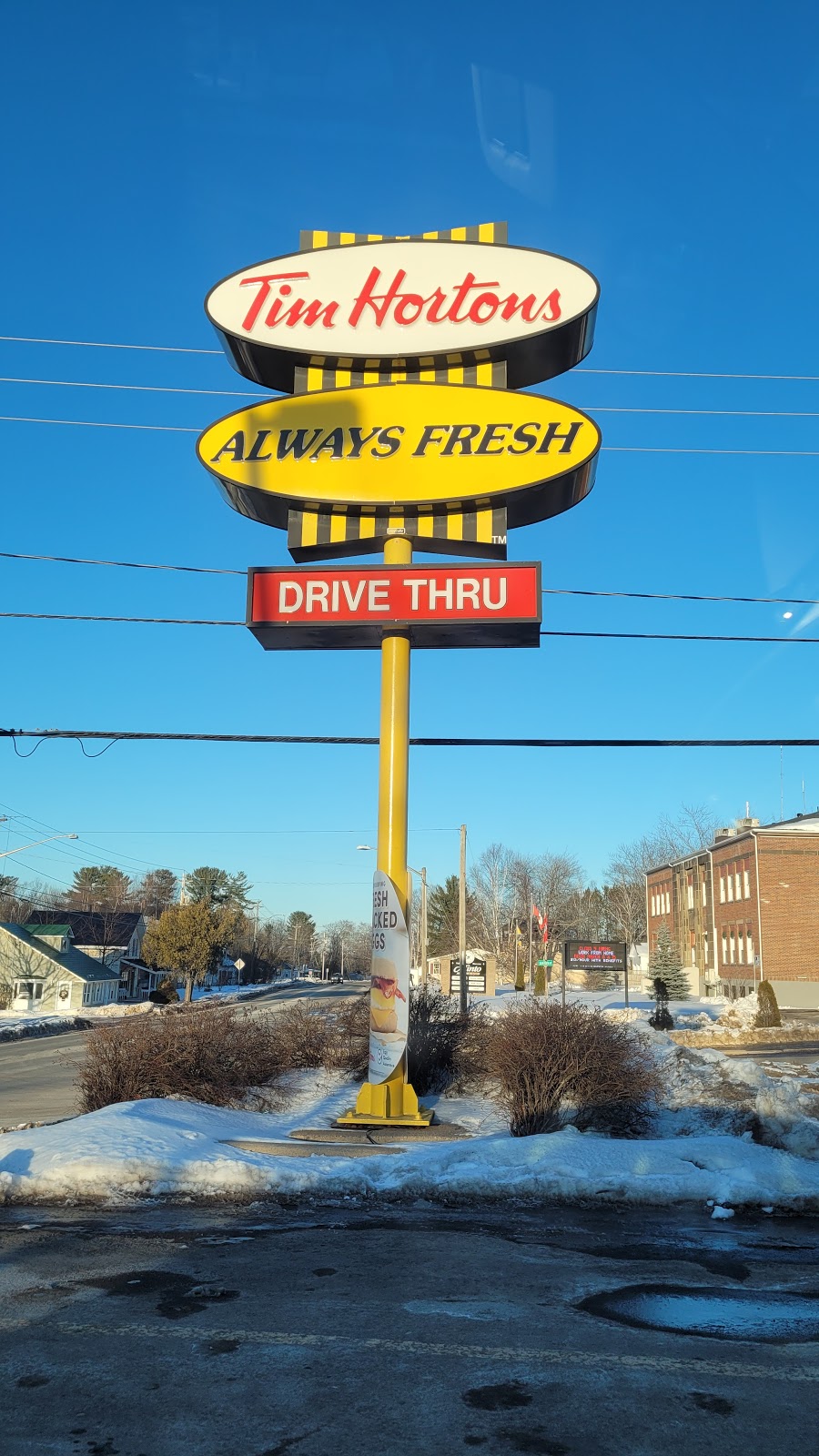 Tim Hortons | 4 Union St, Minto, NB E0E 1J0, Canada | Phone: (506) 327-3514