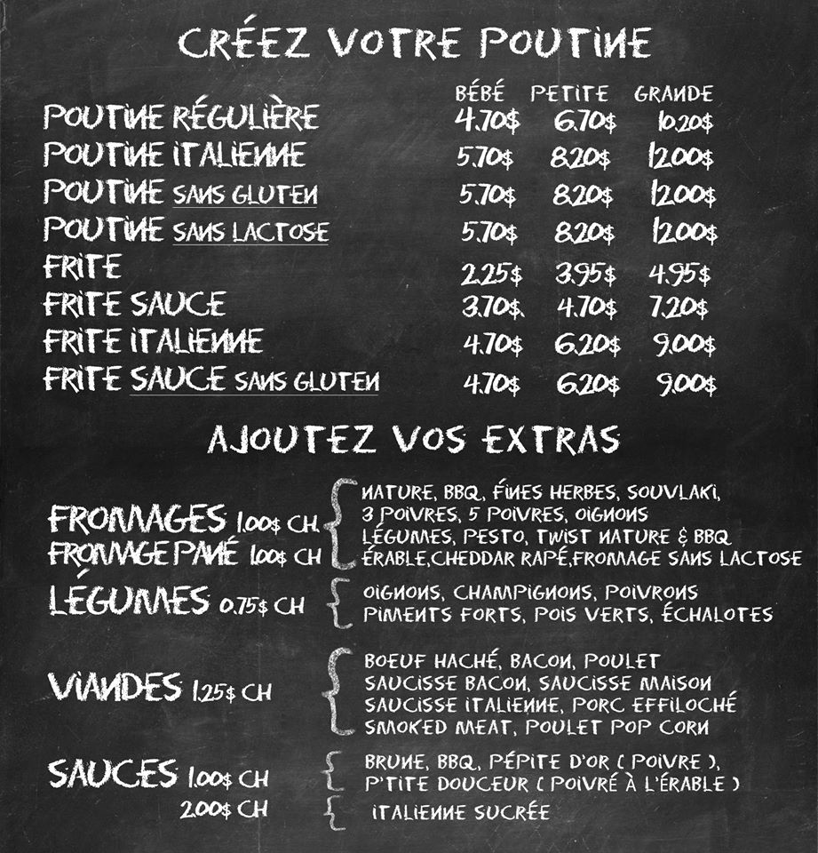 La Poutine Dor | 960 Boulevard Dionne, Saint-Georges, QC G5Y 5B8, Canada | Phone: (418) 221-7889