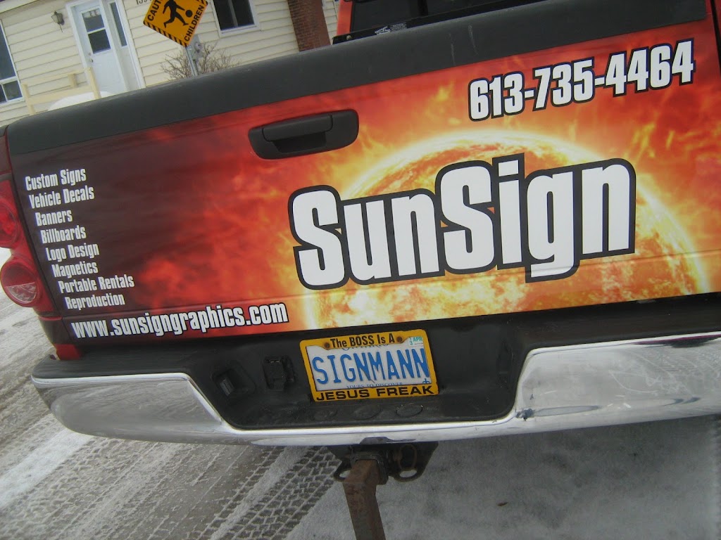 Sunsign Graphics | 1394 Pembroke St W, Pembroke, ON K8A 7A5, Canada | Phone: (613) 735-4464