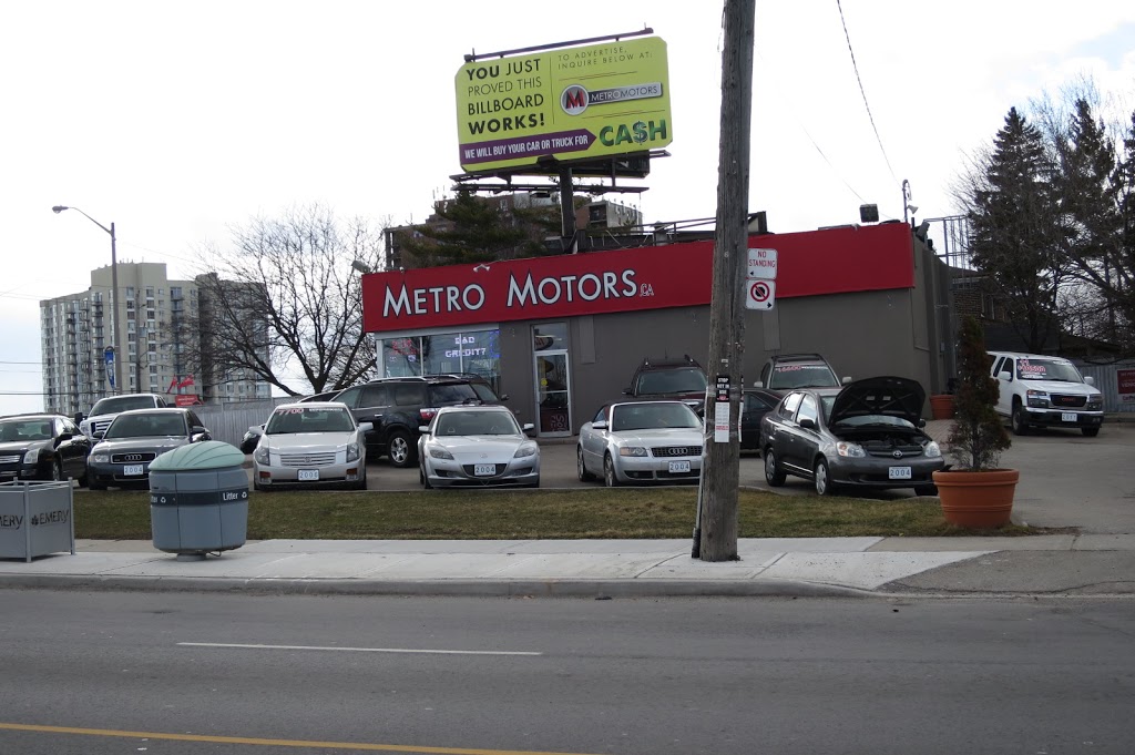 Metro Motors | 2310 Sheppard Ave W, North York, ON M9M 1M2, Canada | Phone: (416) 850-5900