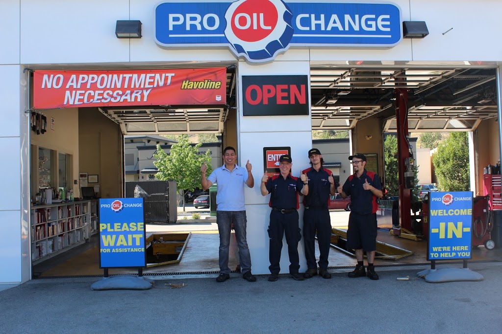 Pro Oil Change | 1675 Commerce Ave #101, Kelowna, BC V1X 8A9, Canada | Phone: (778) 738-0322