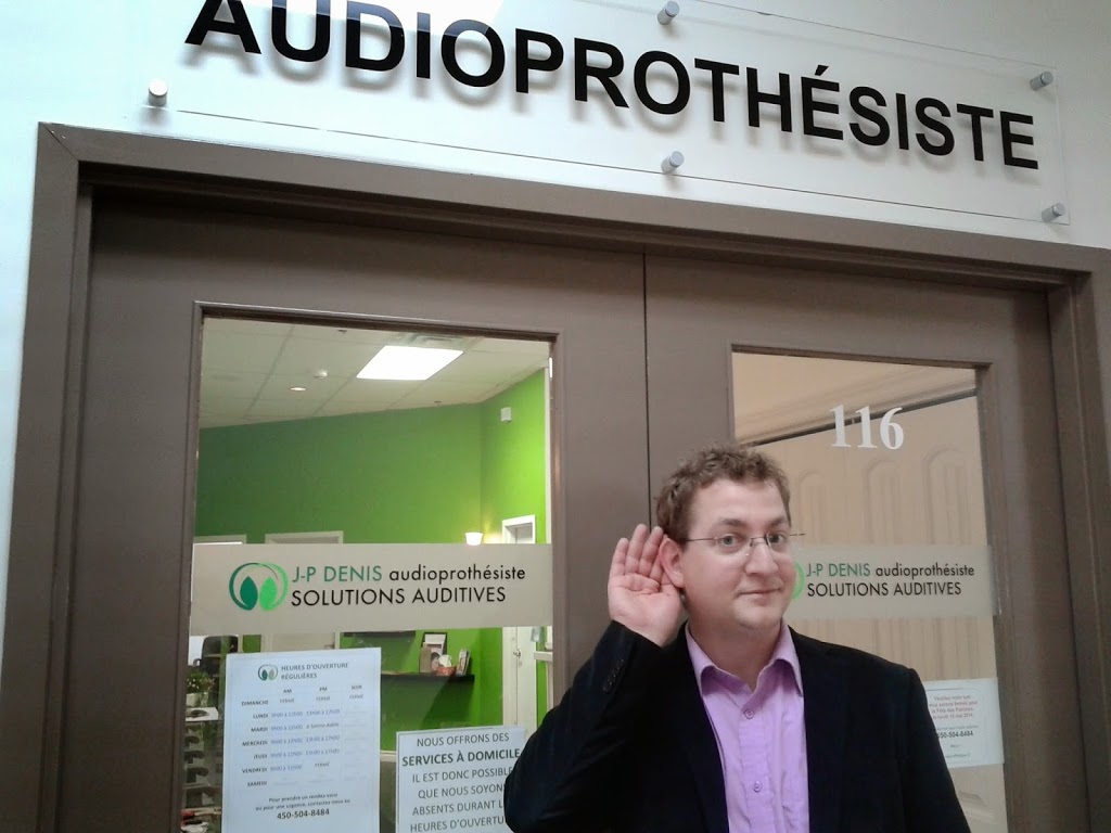 J-P Denis, audioprothésiste, solutions auditives | 555 Boul. St.-Antoine #116, Saint-Jérôme, QC J7Z 3B8, Canada | Phone: (450) 504-8484