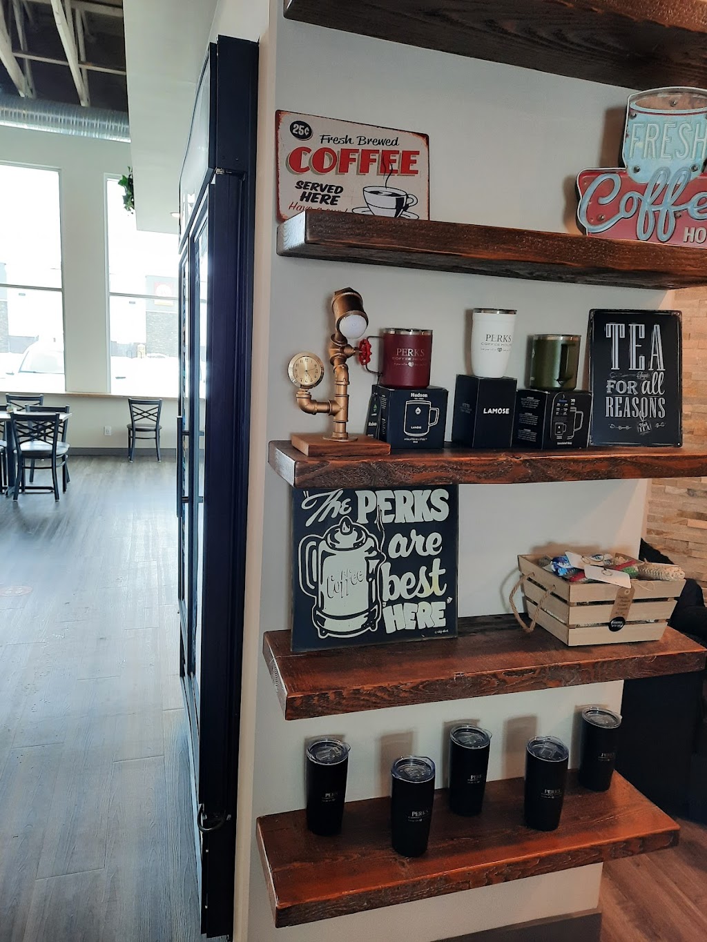 Perks Coffee House Drive Thru | 4200 Veterans Blvd #118, Stony Plain, AB T7Z 0N1, Canada | Phone: (587) 461-7968