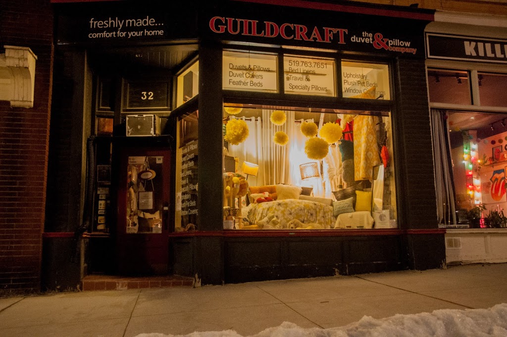 Guildcraft The Duvet & Pillow Company | 32 Wilson St, Guelph, ON N1H 4G5, Canada | Phone: (519) 763-7651