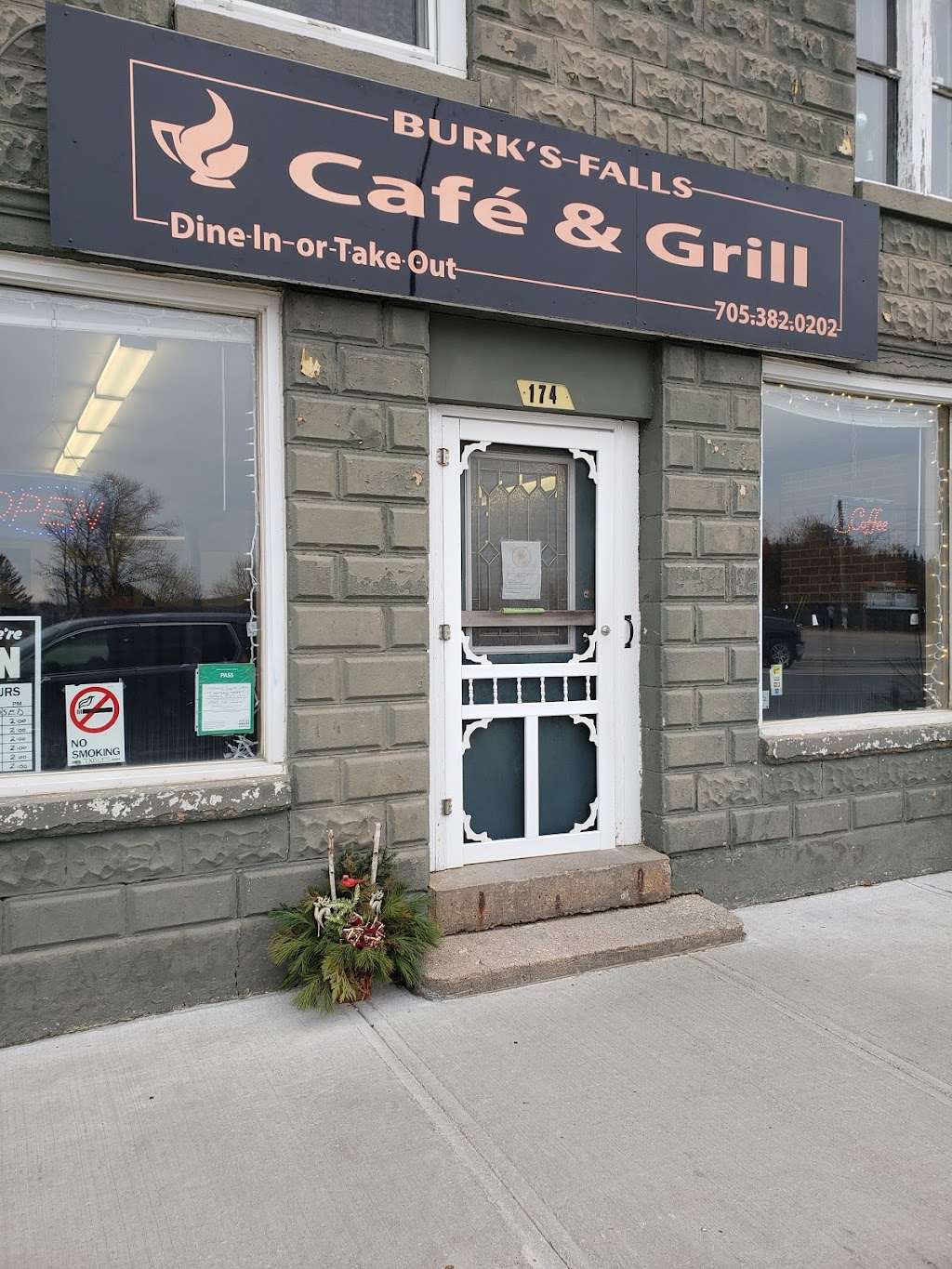 Burks Falls Cafe & Grill | 174 Ontario St, Burks Falls, ON P0A 1C0, Canada | Phone: (705) 382-0202